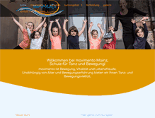 Tablet Screenshot of movimento-mainz.de